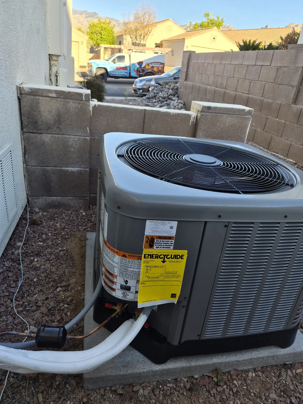 AirHeadz HVAC installation and repair work in Tucson