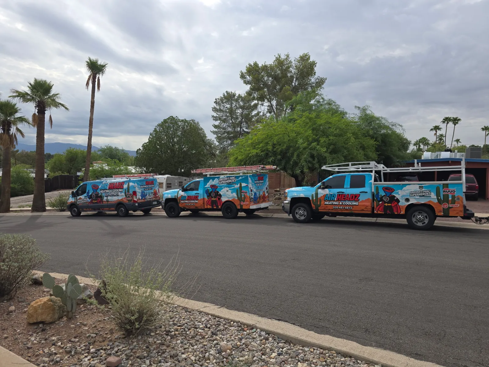 AirHeadz HVAC installation and repair work in Tucson